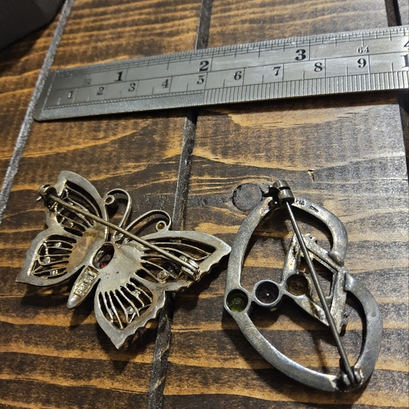 2 vintage brooch pins - Picture 12 of 12